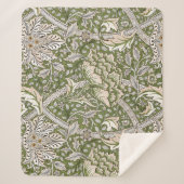 William Morris Windrush Blume Sherpadecke (Vorderseite)