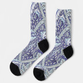 William Morris Windrush Blume Socken (Linkes Detail)