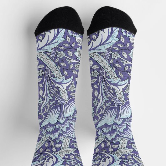 William Morris Windrush Blume Socken (Oben)