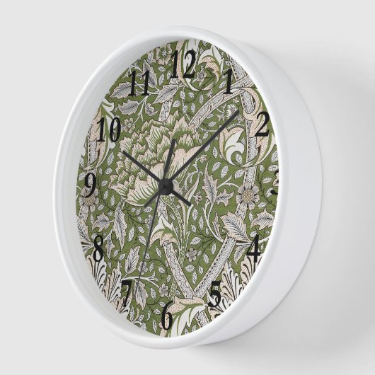 William Morris Windrush Blume Uhr (Winkel)