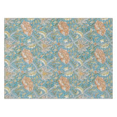 William Morris Windrush Blumengestaltung Blau Tischdecke (Vorderseite (Horizontal))