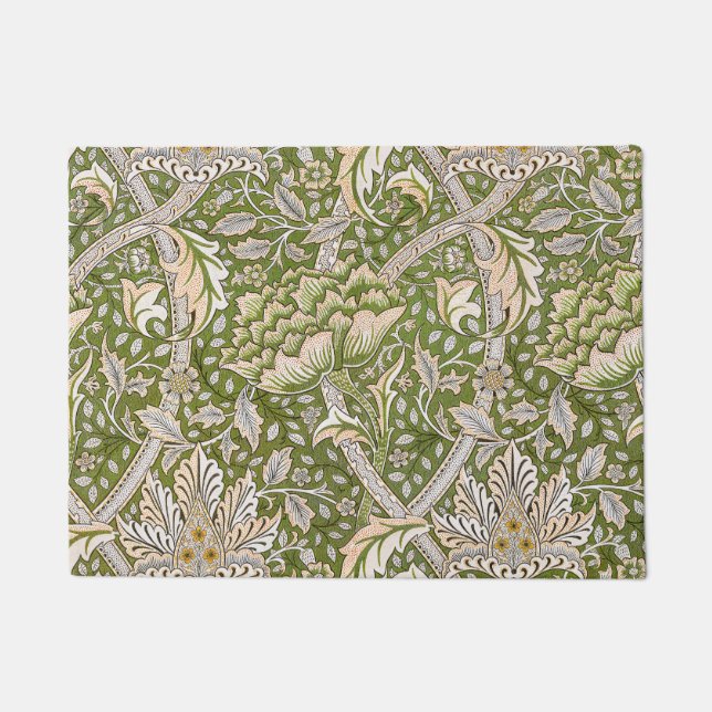 William Morris Windrush Blumenmuster Classic Fußmatte (Vorderseite)