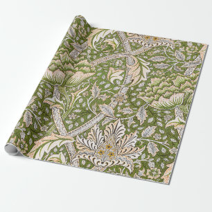 William Morris Windrush Blumenmuster Classic Geschenkpapier