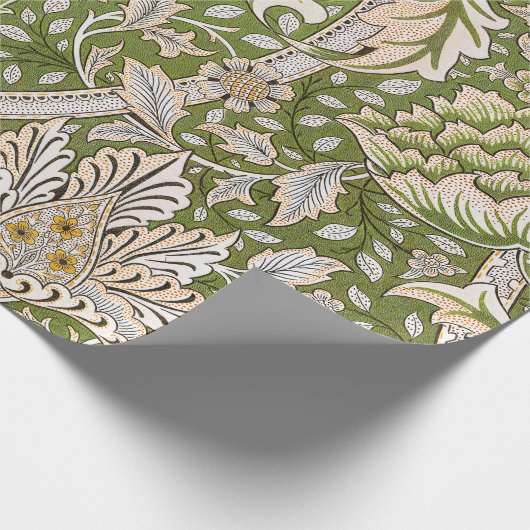 William Morris Windrush Blumenmuster Classic Geschenkpapier (Ecke)