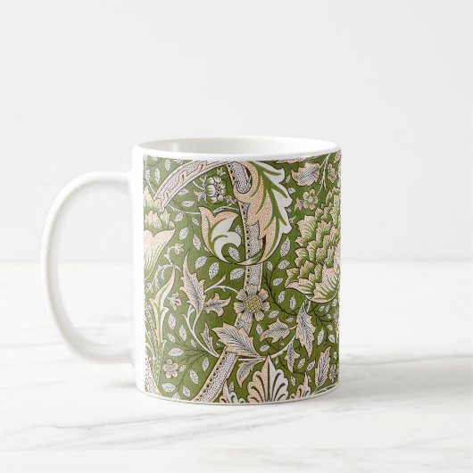 William Morris Windrush Blumenmuster Classic Kaffeetasse (Links)