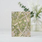 William Morris Windrush Blumenmuster Classic Postkarte (Stehend Vorderseite)