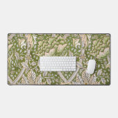 William Morris Windrush Blumenmuster Classic Schreibtischunterlage (Tastatur & Maus)