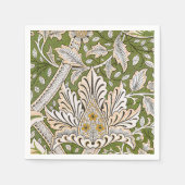 William Morris Windrush Blumenmuster Classic Serviette (Vorderseite)