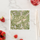 William Morris Windrush Blumenmuster Classic Serviette (Beispiel)