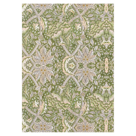 William Morris Windrush Blumenmuster Classic Tischdecke (Vorderseite)