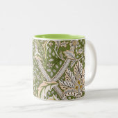 William Morris Windrush Blumenmuster Classic Zweifarbige Tasse (VorderseiteRechts)