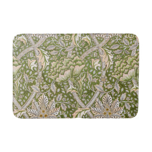 William Morris Windrush Blumenmuster Klassiker Badematte