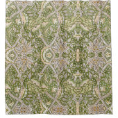 William Morris Windrush Blumenmuster Klassiker Duschvorhang (Vorderseite)
