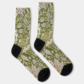 William Morris Windrush Blumenmuster Klassiker Socken (Rechts)