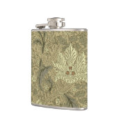 William Morris Windrush Blumenmuster: Vintage Flachmann (Links)