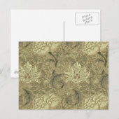 William Morris Windrush Blumenmuster: Vintage Postkarte (Vorne/Hinten)