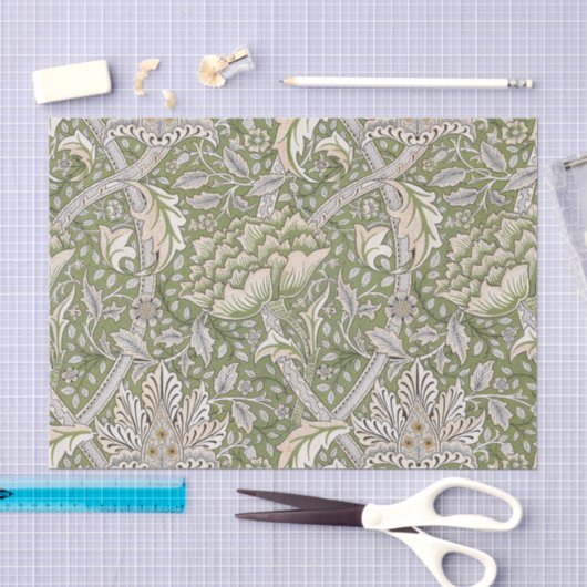 William Morris Windrush Dekorationspapier Seidenpapier (Handwerk)