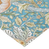 William Morris Windrush Floral Pattern Blue Tischdecke (Schrägansicht)