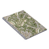 : William Morris Windrush Grünes Muster: Vintage Notizblock (Rechte Seite)