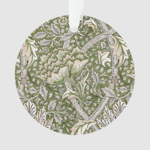 : William Morris Windrush Grünes Muster: Vintage Ornament