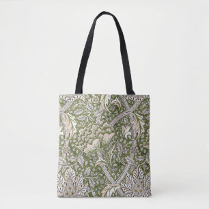 : William Morris Windrush Grünes Muster: Vintage Tasche