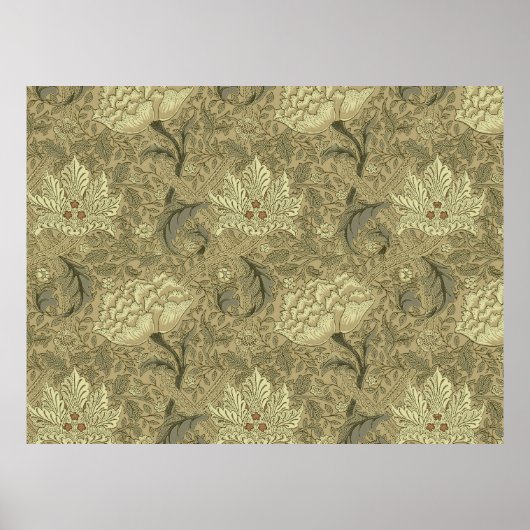 William Morris Windrush Tapetenmuster Poster (Vorne)