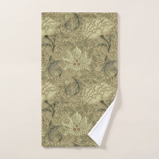 William Morris Windrush Wallpaper Pattern Badhandtuch Set (Handtuch)