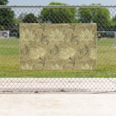 William Morris Windrush Wallpaper Pattern Banner (Insitu)