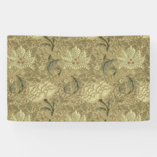 William Morris Windrush Wallpaper Pattern Banner