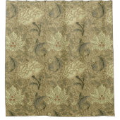 William Morris Windrush Wallpaper Pattern Duschvorhang (Vorderseite)