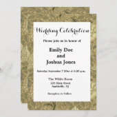 William Morris Windrush Wallpaper Pattern Einladung (Vorne/Hinten)