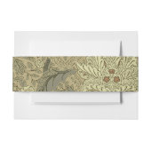 William Morris Windrush Wallpaper Pattern Einladungsbanderole (Vorderseite Beispiel)