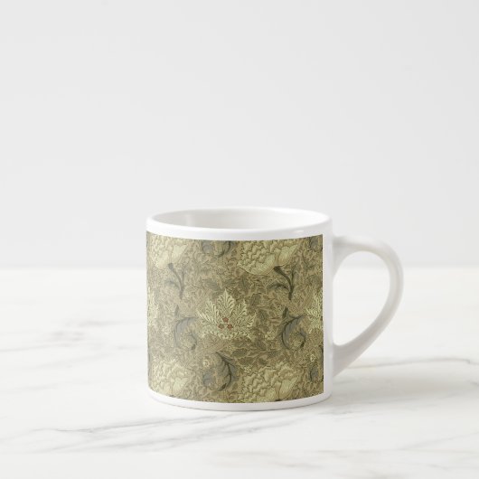 William Morris Windrush Wallpaper Pattern Espressotasse (Rechts)