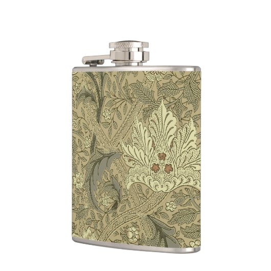 William Morris Windrush Wallpaper Pattern Flachmann (Links)