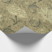 William Morris Windrush Wallpaper Pattern Geschenkpapier (Ecke)