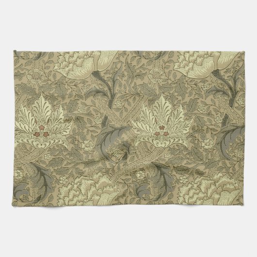 William Morris Windrush Wallpaper Pattern Geschirrtuch (Horizontal)