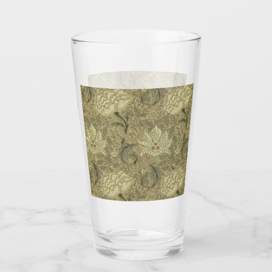 William Morris Windrush Wallpaper Pattern Glas (Rückseite)