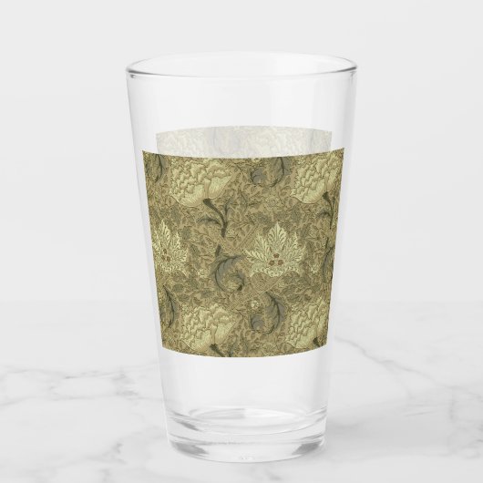 William Morris Windrush Wallpaper Pattern Glas (Vorderseite)