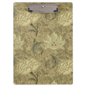 William Morris Windrush Wallpaper Pattern Klemmbrett (Vorderseite)
