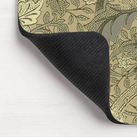 William Morris Windrush Wallpaper Pattern Mousepad (Ecke)