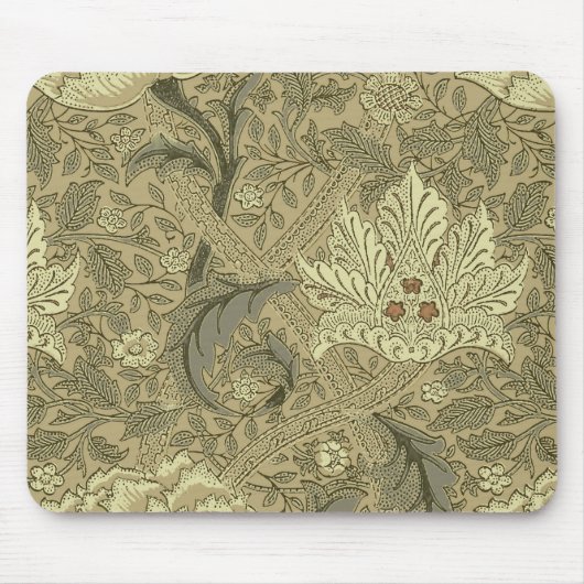 William Morris Windrush Wallpaper Pattern Mousepad (Vorne)