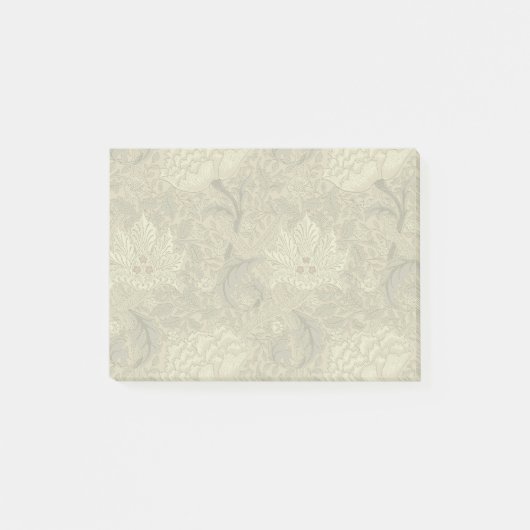 William Morris Windrush Wallpaper Pattern Post-it Klebezettel (Vorderseite)