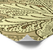 William Morris Windrush Wallpaper Pattern Poster (Ecke)