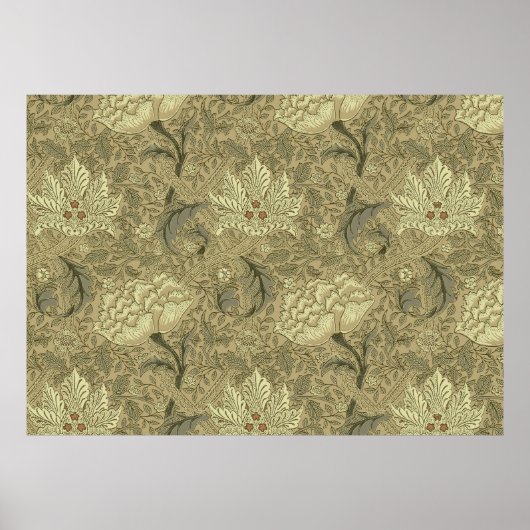 William Morris Windrush Wallpaper Pattern Poster (Vorne)
