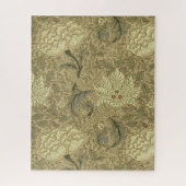William Morris Windrush Wallpaper Pattern Puzzle (Vertikal)