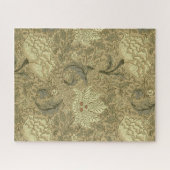William Morris Windrush Wallpaper Pattern Puzzle (Horizontal)