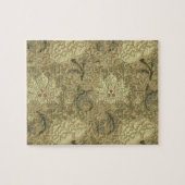 William Morris Windrush Wallpaper Pattern Puzzle (Horizontal)