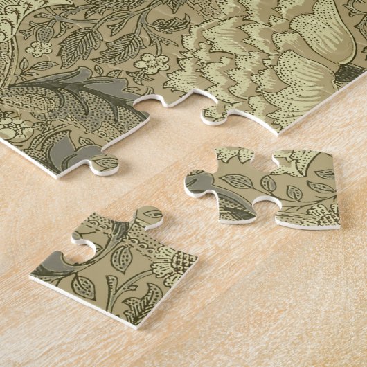 William Morris Windrush Wallpaper Pattern Puzzle (Seite)