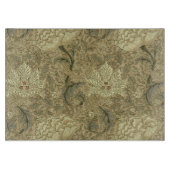 William Morris Windrush Wallpaper Pattern Schneidebrett (Vorderseite)