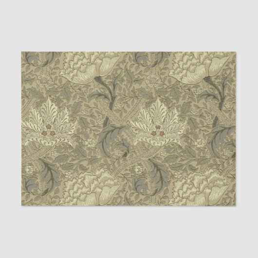 William Morris Windrush Wallpaper Pattern Seidenpapier (Vorderseite)